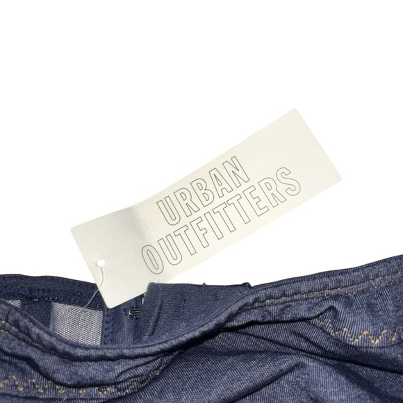 Urban Outfitters Out from Under Women's S Small Done up in Denim Corset Top NWT - Picture 8 of 11
